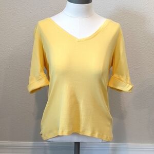 EUC Ralph Lauren V Neck Top